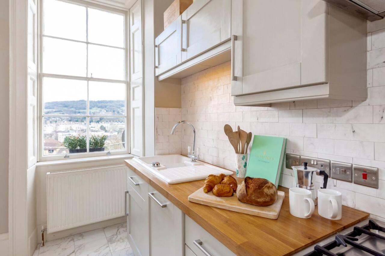 Luxury Two Floor Central Duplex Apartment Free Parking Bath Eksteriør bilde