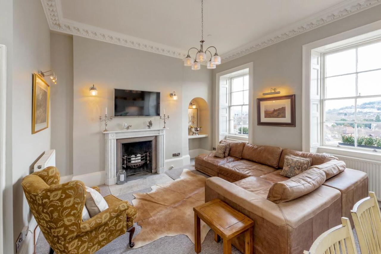 Luxury Two Floor Central Duplex Apartment Free Parking Bath Eksteriør bilde